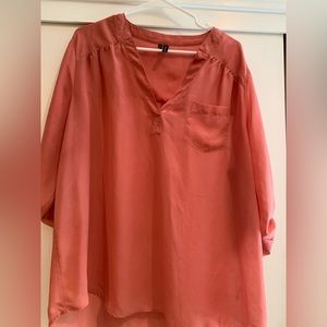 Maurice’s Blouse 2X Pink